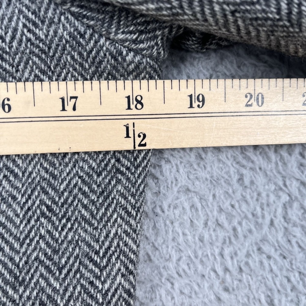 Handwoven Irish Wool Tweed Blazer Womens M Donegal Mist Kevin & Howlin Cashmere - Picture 6 of 10